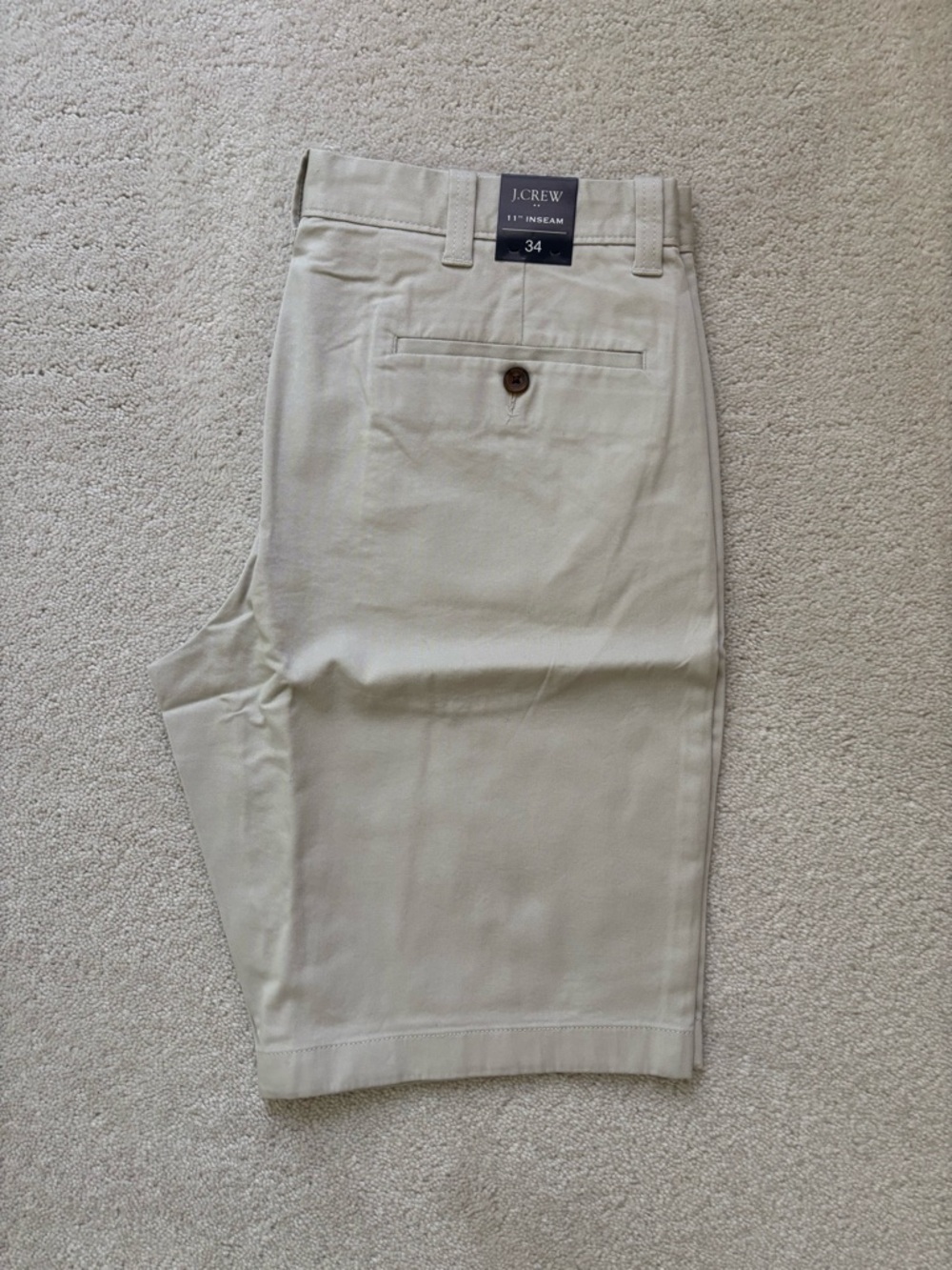 J. Crew Men’s 11” Flex Chino Shorts